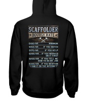 Scaffolder Hooded Sweatshirt back
