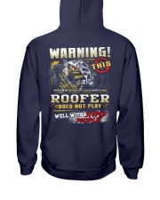 Roofer Hooded Sweatshirt back