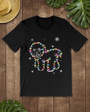 Bichon Frise Dog Christmas Classic T-Shirt lifestyle-mens-crewneck-front-18