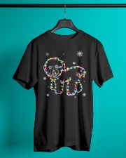 Bichon Frise Dog Christmas Classic T-Shirt lifestyle-mens-crewneck-front-3