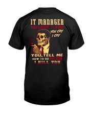 IT Manager Classic T-Shirt thumbnail