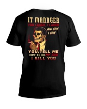 IT Manager V-Neck T-Shirt thumbnail