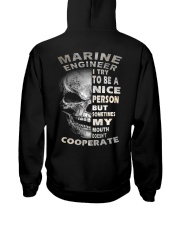 Marine Engineer Hooded Sweatshirt back