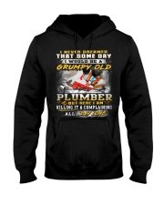 Plumber Hooded Sweatshirt thumbnail