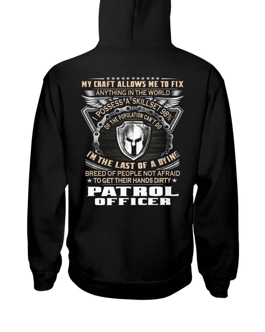 Patrol Officer Hooded Sweatshirt