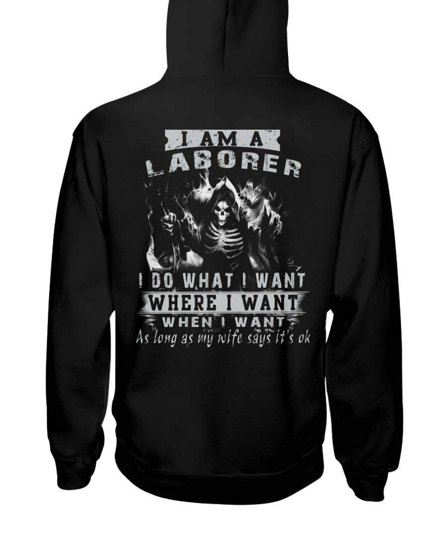 Laborer Exclusive Shirts Hooded Sweatshirt