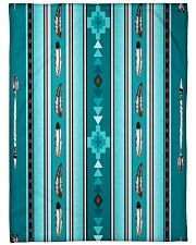 Native American Pattern Fleece Blanket Large Fleece Blanket - 60" x 80" front