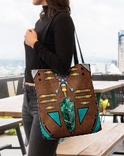 Native American Pattern Bag All-over Tote aos-all-over-tote-lifestyle-front-04