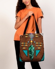 Native American Pattern Bag All-over Tote aos-all-over-tote-lifestyle-front-06