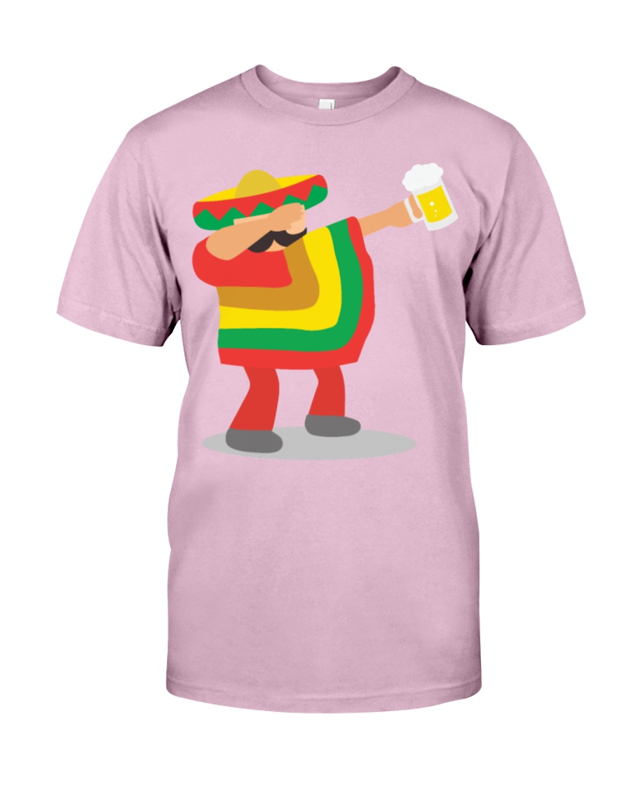 42Dabbing Man Drinking Beer Classic T-Shirt