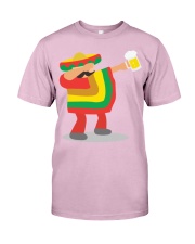 42Dabbing Man Drinking Beer Classic T-Shirt front