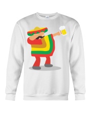 42Dabbing Man Drinking Beer Crewneck Sweatshirt thumbnail