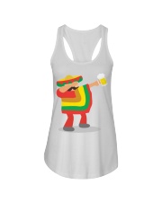 42Dabbing Man Drinking Beer Ladies Flowy Tank thumbnail