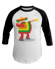 42Dabbing Man Drinking Beer Baseball Tee thumbnail