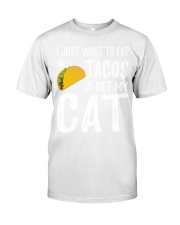 297Taco Cat Shirt Cinco De Mayo Cat Mom Gift Premium Fit Mens Tee thumbnail
