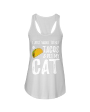 297Taco Cat Shirt Cinco De Mayo Cat Mom Gift Ladies Flowy Tank thumbnail