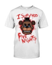 85 I Survived Five Nights Kids T S Classic T-Shirt thumbnail