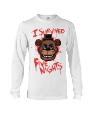 85 I Survived Five Nights Kids T S Long Sleeve Tee thumbnail