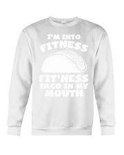 1Funny Fitness Taco Workout Pun Apparel Crewneck Sweatshirt thumbnail