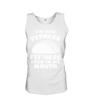 1Funny Fitness Taco Workout Pun Apparel Unisex Tank thumbnail