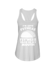 1Funny Fitness Taco Workout Pun Apparel Ladies Flowy Tank thumbnail