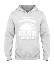 1Funny Fitness Taco Workout Pun Apparel Hooded Sweatshirt thumbnail