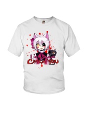 202 Fnaf Mangle Catch U Womens Organic T S Youth T-Shirt front