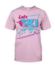 259Retro Ski 80S Outfit 90S Classic T-Shirt front