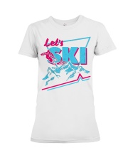 259Retro Ski 80S Outfit 90S Premium Fit Ladies Tee thumbnail