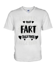 97 Couples That Fart Together Stay Together Mens H V-Neck T-Shirt thumbnail