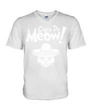 427Meow V-Neck T-Shirt thumbnail