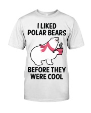 91 I Liked Polar Bears Womens V Neck T S Classic T-Shirt thumbnail