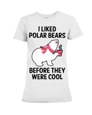 91 I Liked Polar Bears Womens V Neck T S Premium Fit Ladies Tee thumbnail