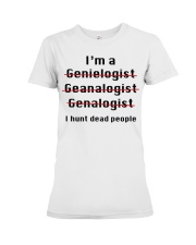 158 I Hunt Dead People Mens T S Premium Fit Ladies Tee thumbnail