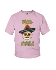 177Tacos Tequila Day Of The Dead Shirt Youth T-Shirt thumbnail