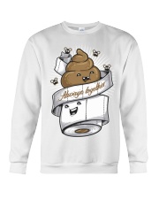 138 Always Together Baseball T S Crewneck Sweatshirt thumbnail