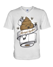 138 Always Together Baseball T S V-Neck T-Shirt thumbnail
