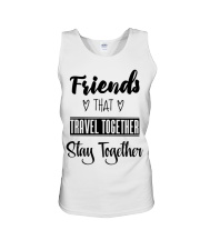100 Friends That Travel Together Stay Together Wom Unisex Tank thumbnail