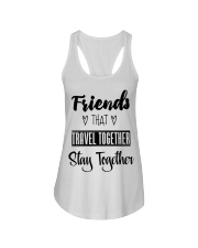 100 Friends That Travel Together Stay Together Wom Ladies Flowy Tank thumbnail