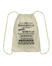 Gift for Daughter-in-law Drawstring Bag tile