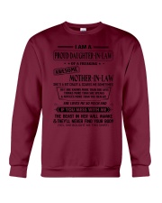 Gift for Daughter-in-law Crewneck Sweatshirt tile