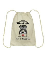 Racing Girl Drawstring Bag tile