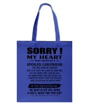 Gift for Boyfriend -February Tote Bag tile