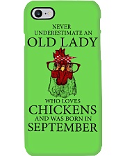 Old Lady Chickens - September Phone Case tile