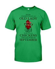 Old Lady Chickens - September Classic T-Shirt tile