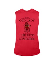 Old Lady Chickens - September Sleeveless Tee tile