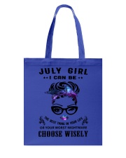 July Girl Tote Bag tile