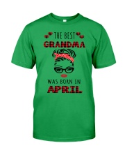 The best Grandma -April Classic T-Shirt tile