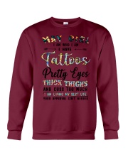 May Girl Crewneck Sweatshirt tile