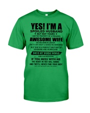 Yes i am a spoiled husband awesome wife-January Classic T-Shirt tile